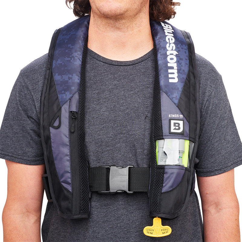 Bluestorm Atmos 40 Auto Type II Inflatable PFD - Deep Blue [D1H-19-NAV] - Essenbay Marine