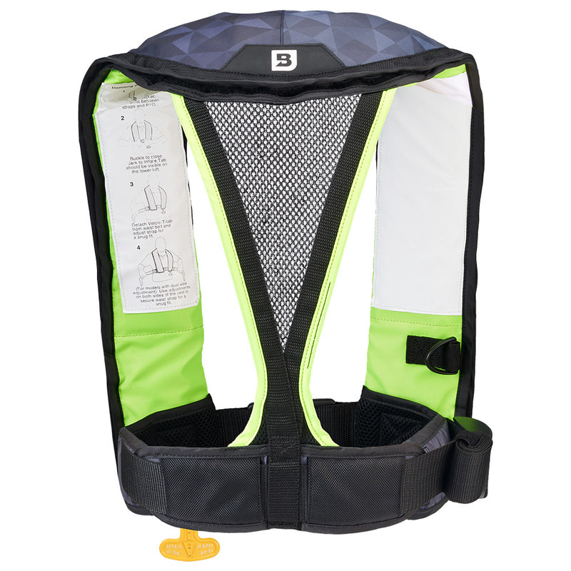 Bluestorm Atmos 40 Auto Type II Inflatable PFD - Hi-Vis [D1H-19-HVS] - Essenbay Marine