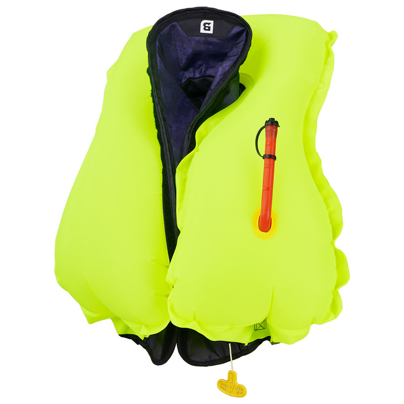 Bluestorm Atmos 40 Auto Type II Inflatable PFD - Hi-Vis [D1H-19-HVS] - Essenbay Marine