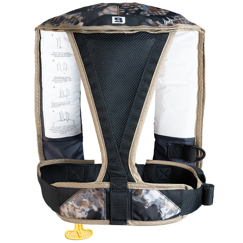 Bluestorm Kryptek Atmos 40 Auto Type II Inflatable PFD - Obscura Skyfall [BS-D1H-23-SKY] - Essenbay Marine