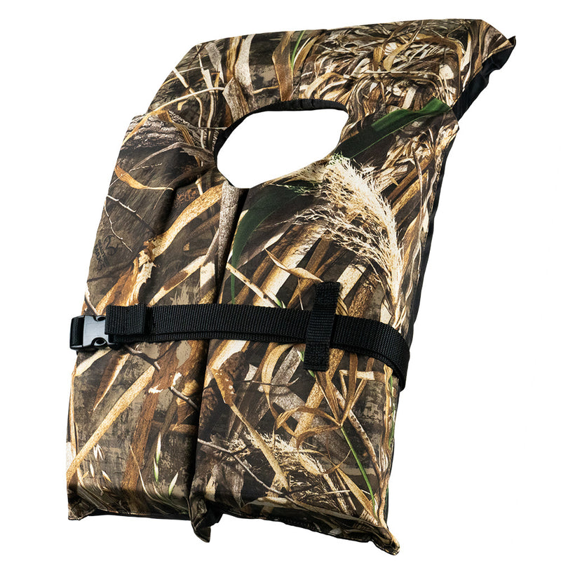 Bluestorm Type II Adult Universal Foam Life Jacket - MAX5 Camo [BS-T2-24-MAX-U] - Essenbay Marine