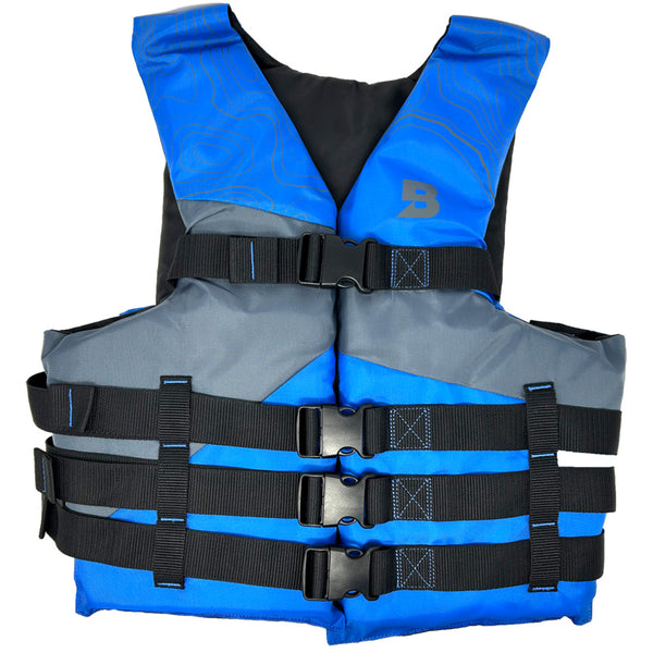 Bluestorm Type III Adult Universal Foam Life Jacket - Blue [BS-175-BLU-U] - Essenbay Marine