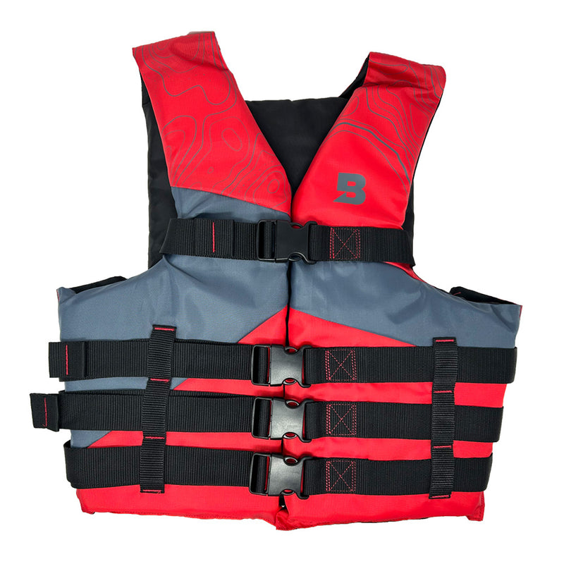 Bluestorm Type III Adult Universal Foam Life Jacket - Red [BS-175-RED-U] - Essenbay Marine