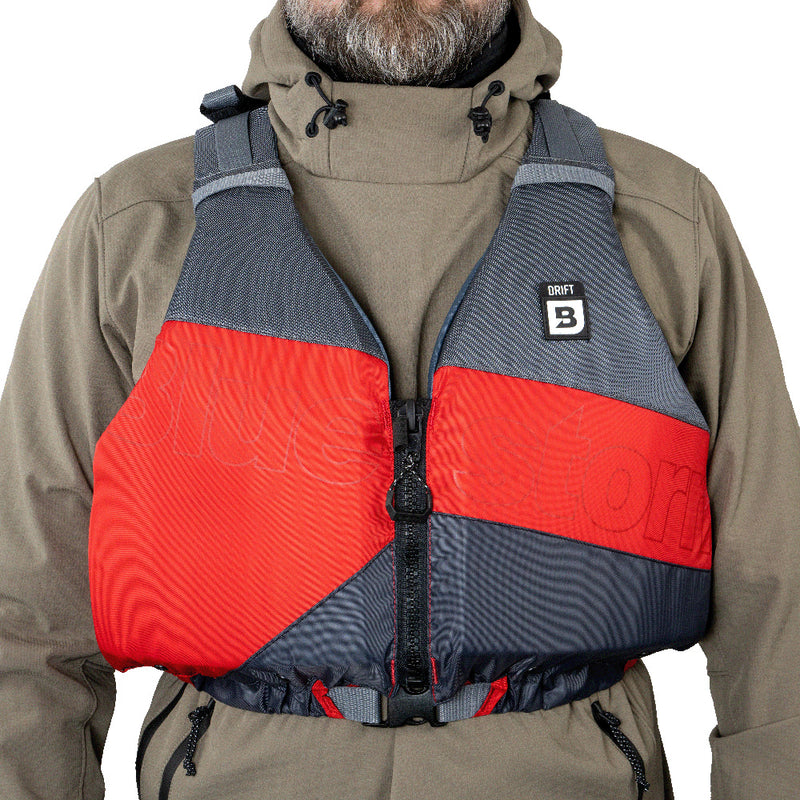 Bluestorm Drift Adult Universal Paddling Vest - Nitro Red [BS-247-RED-U] - Essenbay Marine