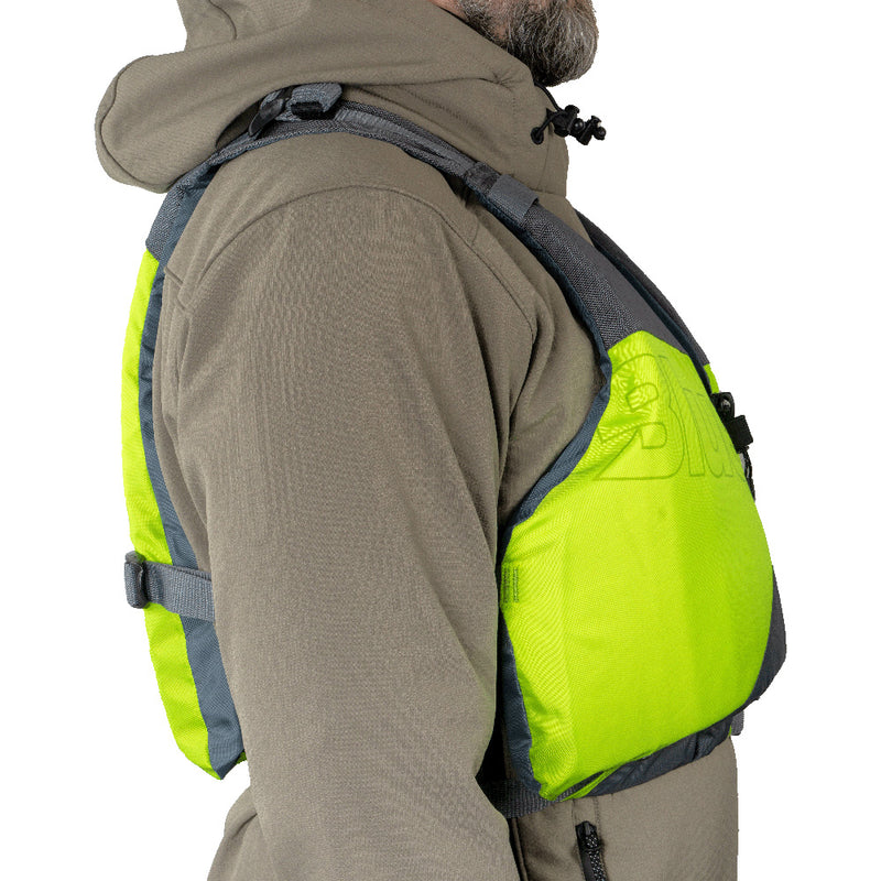 Bluestorm Drift Adult Universal Paddling Vest - Hi-Vis [BS-247-HVS-U] - Essenbay Marine