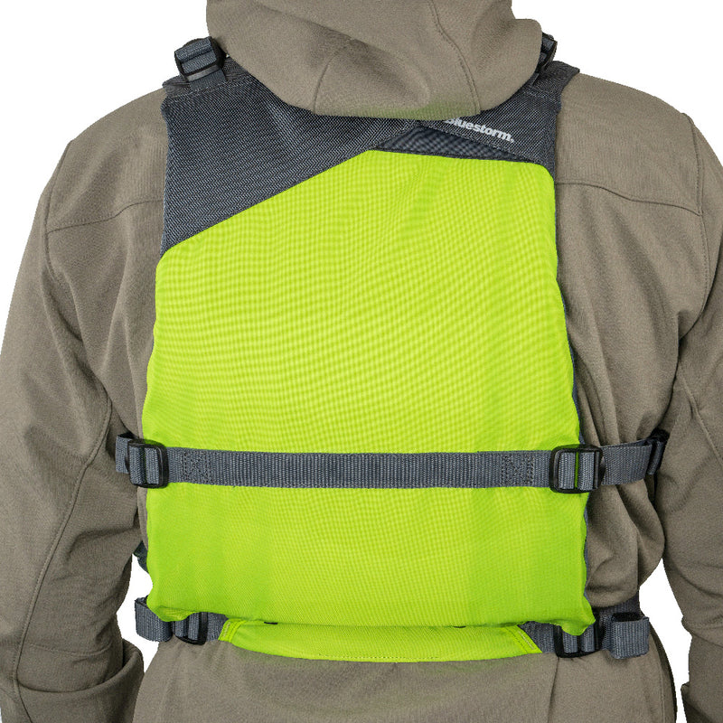 Bluestorm Drift Adult Universal Paddling Vest - Hi-Vis [BS-247-HVS-U] - Essenbay Marine