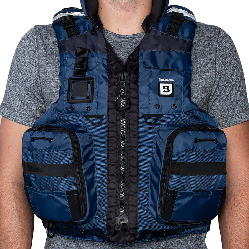 Bluestorm Classic Adult Fishing Life Jacket - Deep Blue - S/M [BS-70B-NAV-S/M] - Essenbay Marine