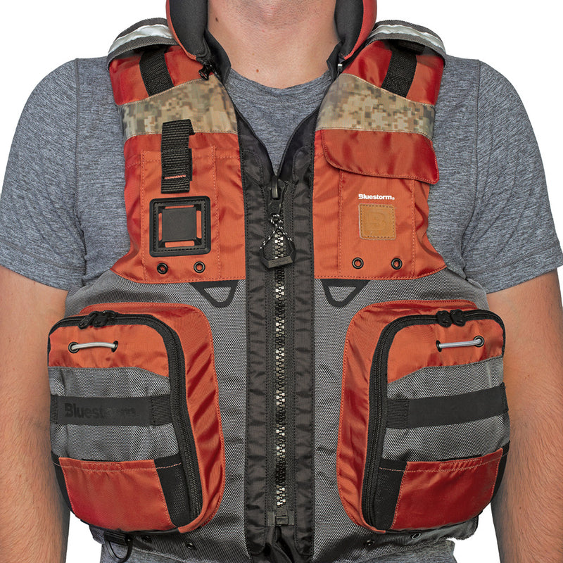 Bluestorm Classic Adult Fishing Life Jacket - Legendary Copper - S/M [BS-70B-CPR-S/M] - Essenbay Marine