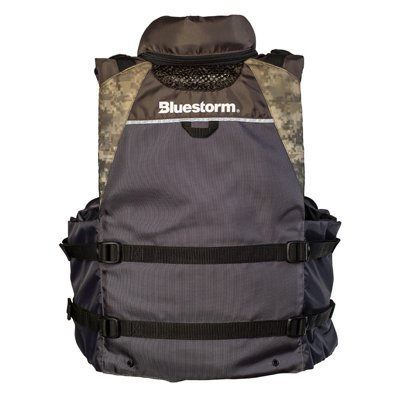 Bluestorm Classic Adult Fishing Life Jacket - Legendary Driftwood - L/XL [BS-70B-TPE-L/XL] - Essenbay Marine