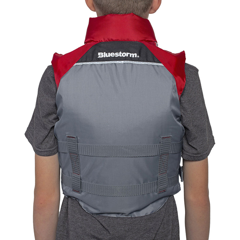 Bluestorm Classic Youth Fishing Life Jacket - Nitro Red [BS-365-RED-Y] - Essenbay Marine