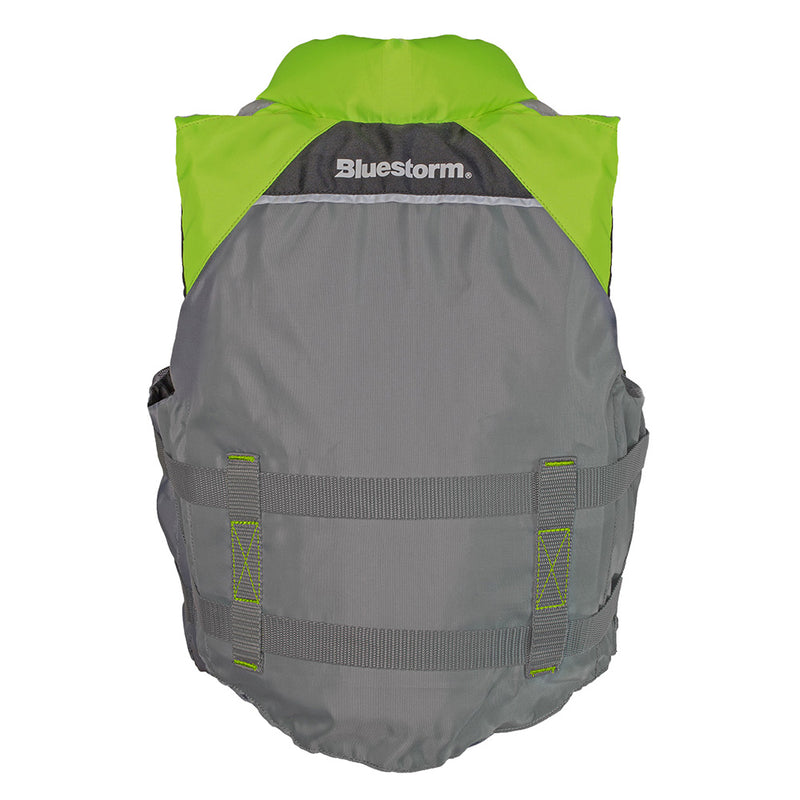 Bluestorm Classic Youth Fishing Life Jacket - Hi-Vis [BS-365-HVS-Y] - Essenbay Marine