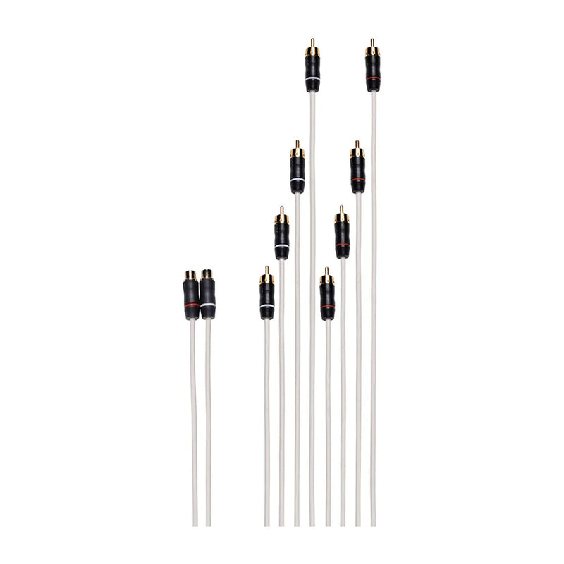 Fusion Performance RCA Cable - Dual Female to 8-Way Male [010-13356-00] - Essenbay Marine