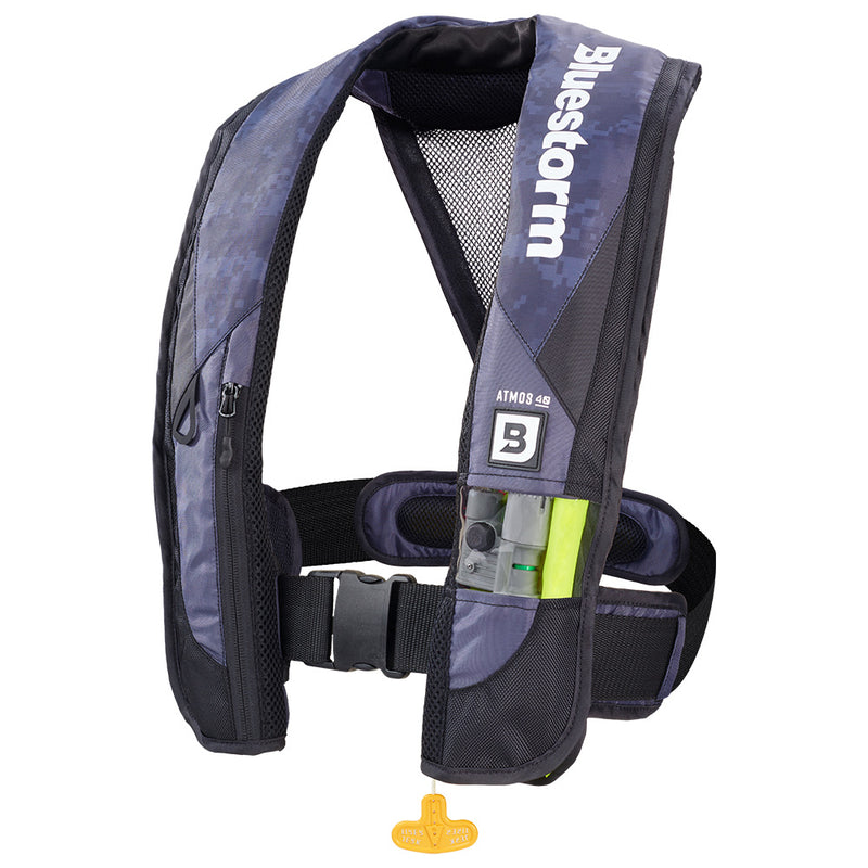 Bluestorm Atmos 40 Auto Type II Inflatable PFD - Apex Black [D1H-19-BLK] - Essenbay Marine