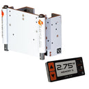 IMPULSE 10" Set Back Electric Jack Plate w/Smart Control - White Cerakote [75070-W] - Essenbay Marine