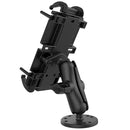 RAM Mount RAM Quick-Grip XL Spring-Loaded Phone Mount w/Drill-Down Base [RAM-B-138-PD4U] - Essenbay Marine