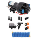 Jabsco HotShot HD5 Heavy Duty Washdown Pump Kit w/25' HoseCoil - 12V - 5GPM - 70PSI [P501J-119N-4A] - Essenbay Marine