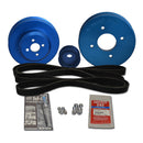 Balmar Yanmar Pulley Kit f/4JH, 4JHE, -TE, -HTE, -DTE [48-YSP-4JH-F] - Essenbay Marine