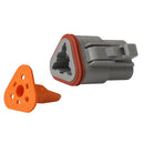 Pacer Deutsch DT Plug  Wedge Lock Kit - 3 Position - 10 Pack [TDT06-3S-10] - Essenbay Marine