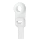 Pacer 8" Cable Tie w/Mounting Ring - Natural Color - 50lb Tensile Strength - 2" Bundle Diameter - 100 Piece Bag [CTMR2S-100] - Essenbay Marine