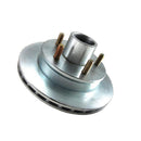 Load Rite Rotor Complete Kit Vented 9.75" Integral, No Grease 5 Stud Dacromet Finish Knott [4265.47K] - Essenbay Marine