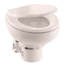 Dometic MasterFlush MF 7120 - Bone - Electric Macerating Toilet w/Orbit Base  Slow Close Seat - Freshwater - 12V [9610007272] - Essenbay Marine