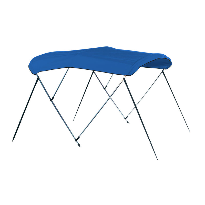Carver 4 Bow 8' Pontoon Bimini Top w/Boot - Pacific Blue Acrylic [A8SQ4893UB-04] - Essenbay Marine