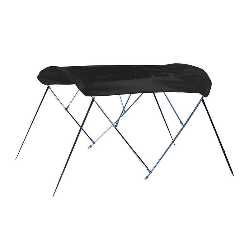 Carver 3 Bow 4669U Bimini Top with Boot - Black Acrylic [A4669UB-02] - Essenbay Marine