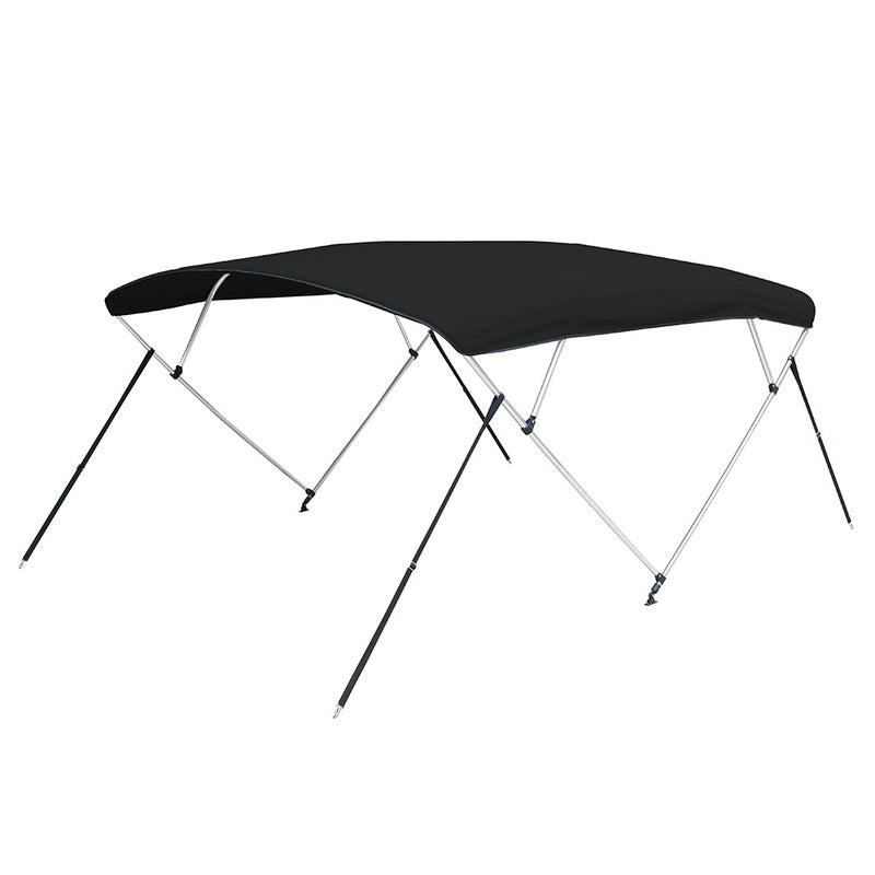Carver 3 Bow 5487U Bimini Top with Boot - Black Acrylic [A5487UB-02] - Essenbay Marine