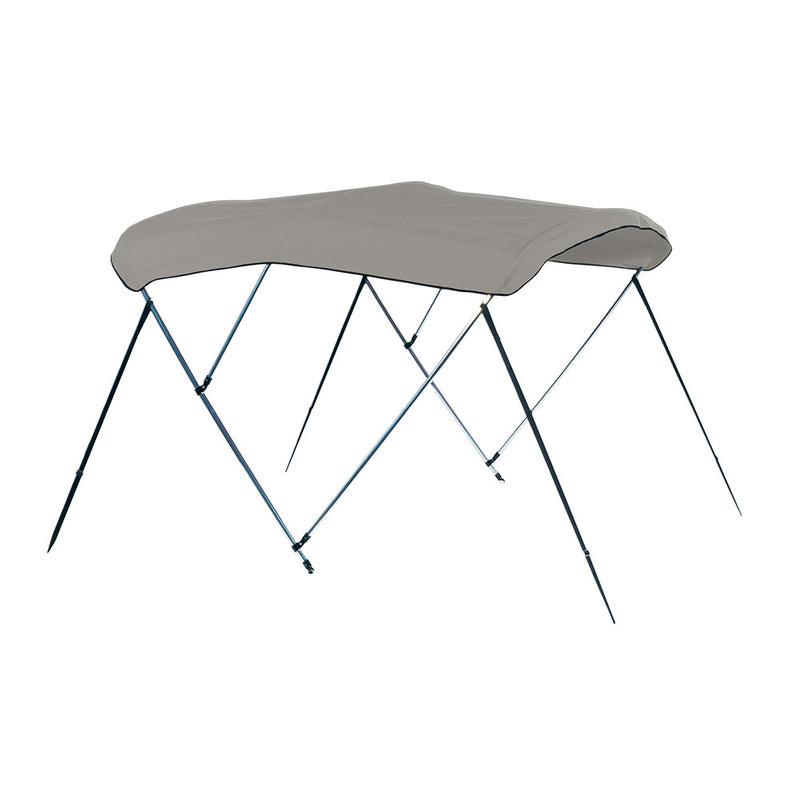 Carver 3 Bow 4675U Bimini Top with Boot - Cadet Grey Acrylic [A4675UB-10] - Essenbay Marine