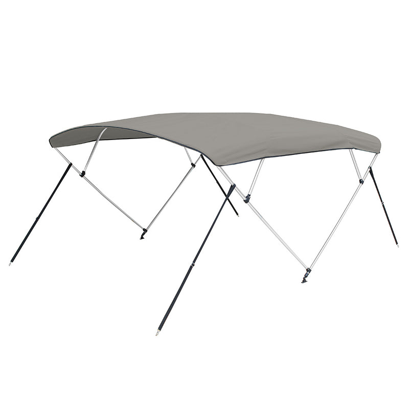 Carver 3 Bow 5481U Bimini Top with Boot - Cadet Grey Acrylic [A5481UB-10] - Essenbay Marine