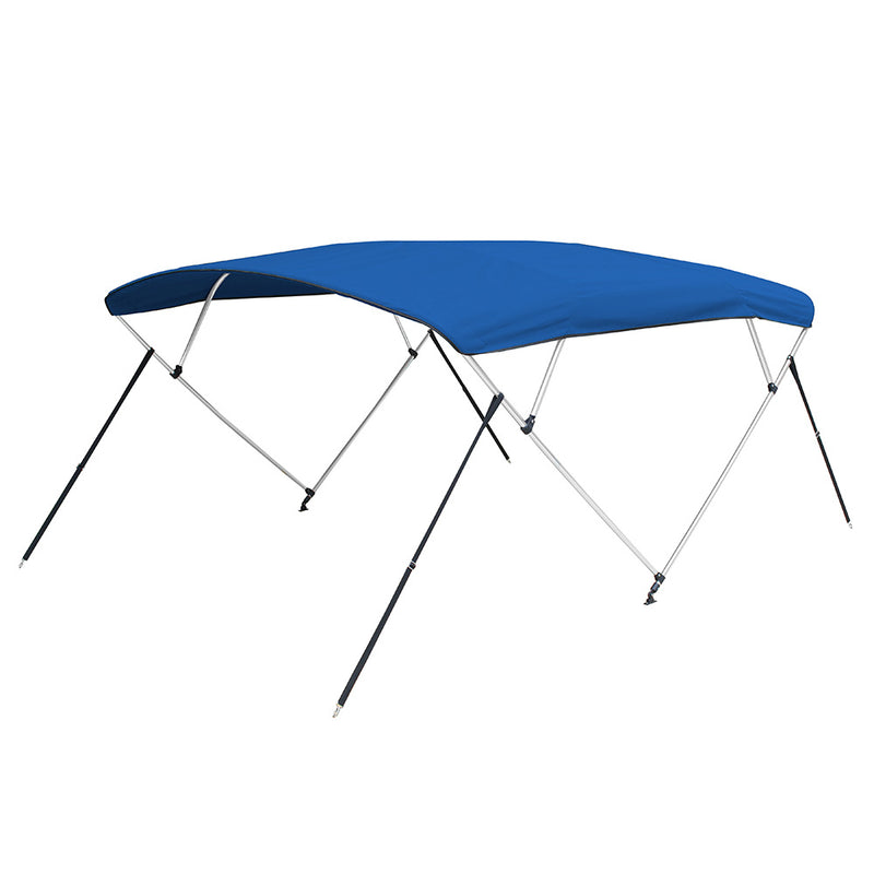 Carver 3 Bow 5481U Bimini Top with Boot - Pacific Blue Acrylic [A5481UB-04] - Essenbay Marine