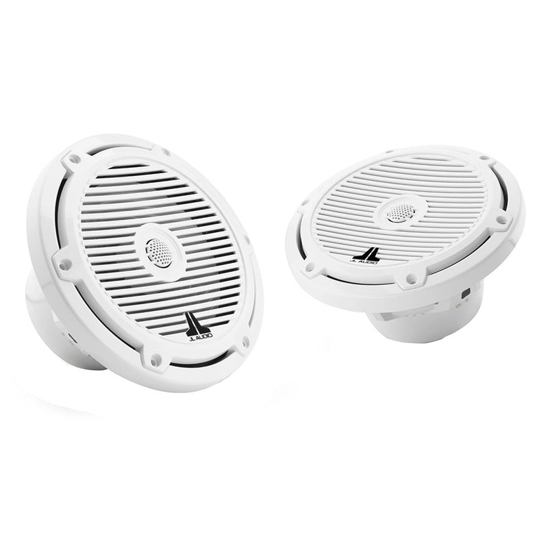 JL Audio M3 Series 7.7" Marine Coaxial Speakers w/Gloss White Classic Grilles - M3-770X-C-Gw [010-03065-00]