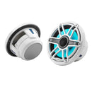 JL Audio M6 Series 7.7" Marine Coaxial Speakers w/Gloss White Sport Grille  Transflective LED Lighting - M6-770X-S-GwGw-i [010-03074-00] - Essenbay Marine