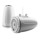 JL Audio M6 Series 7.7" Enclosed Tower Coaxial System w/Gloss White Classic Grille - M6-770ETXv3-Gw-C-3Gw [010-03856-00] - Essenbay Marine