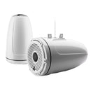 JL Audio M6 Series 8.8" Enclosed Tower Coaxial System w/Gloss White Classic Grille  Black Tweeter Mesh - M6-880ETXv3-Gw-C-GwGw [010-03280-00] - Essenbay Marine