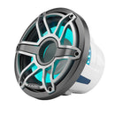 JL Audio M6 10" Marine Subwoofer w/Titanium Sport Grille  Transflective LED Lighting - M6-10W-S-GmTi-i-4 [010-03491-00] - Essenbay Marine