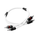 JL Audio 2-Channel 1.5' Marine Audio RCA Cable - XMD-WHTAIC2-1.5 [010-13554-00] - Essenbay Marine