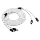 JL Audio 2-Channel 12' Marine Audio RCA Cable - XMD-WHTAIC2-12 [010-13414-00] - Essenbay Marine