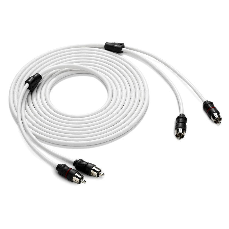 JL Audio 2-Channel 12' Marine Audio RCA Cable - XMD-WHTAIC2-12 [010-13414-00]