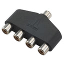 JL Audio Core 4-Way Audio Interconnect Splitter - XD-AICS-1F4F [010-13448-00] - Essenbay Marine