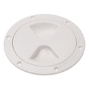 Barton Marine Screw Inspection Cover - 6" (103mm) - White [40040] - Essenbay Marine