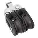Barton Marine Size 0 20mm Plain Bearing Pulley Block Double Fixed Eye [N00210] - Essenbay Marine
