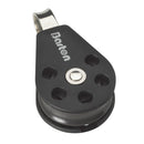 Barton Marine Size 3 45mm Plain Bearing Pulley Block Single With Fixed Eye [N03110] - Essenbay Marine