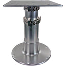 Springfield Pedestal - 3-Stage Table - 16"-30" - Brite Dip [1660236] - Essenbay Marine