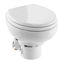Dometic MasterFlush 7120 White Electric Macerating Toilet w/Orbit Base - Freshwater - 24V [9610007271] - Essenbay Marine