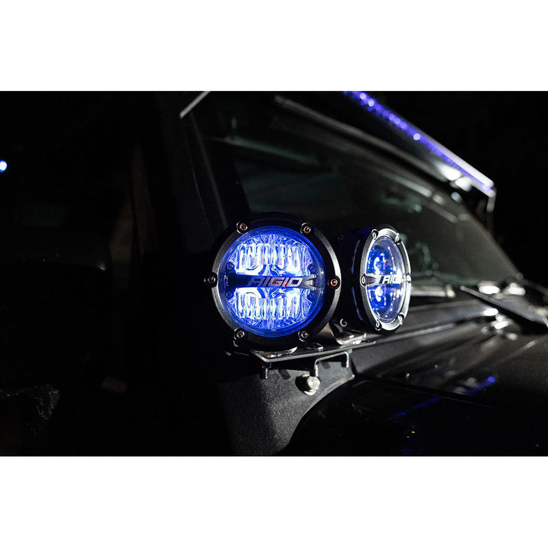 RIGID Industries 360-Series RGBW 4" Offroad Lamp Drive Beam w/RGBW Backlight Pods - Set of 2 [36401] - Essenbay Marine