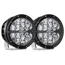 RIGID Industries 360-Series RGBW 6" Offroad Lamp Spot Beam w/RGBW Backlight Pods - Set of 2 [36412] - Essenbay Marine