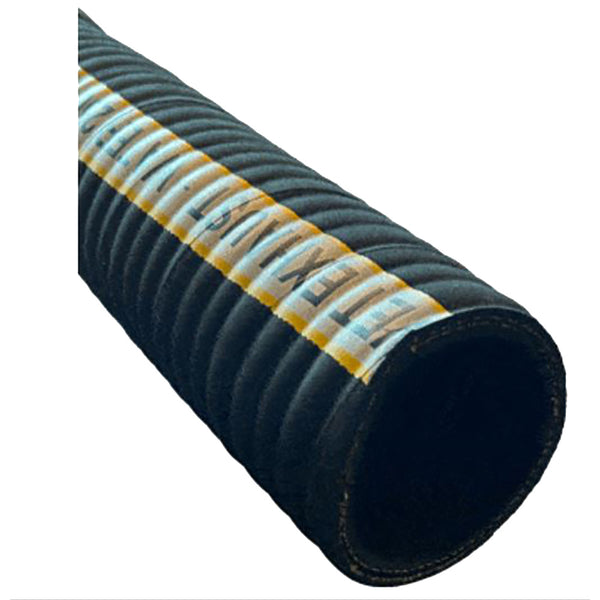 Trident Marine 3" Extra-Flex Corrugated Marine Wet Exhaust Hose - Sold by the Foot [252F-3006-FT]