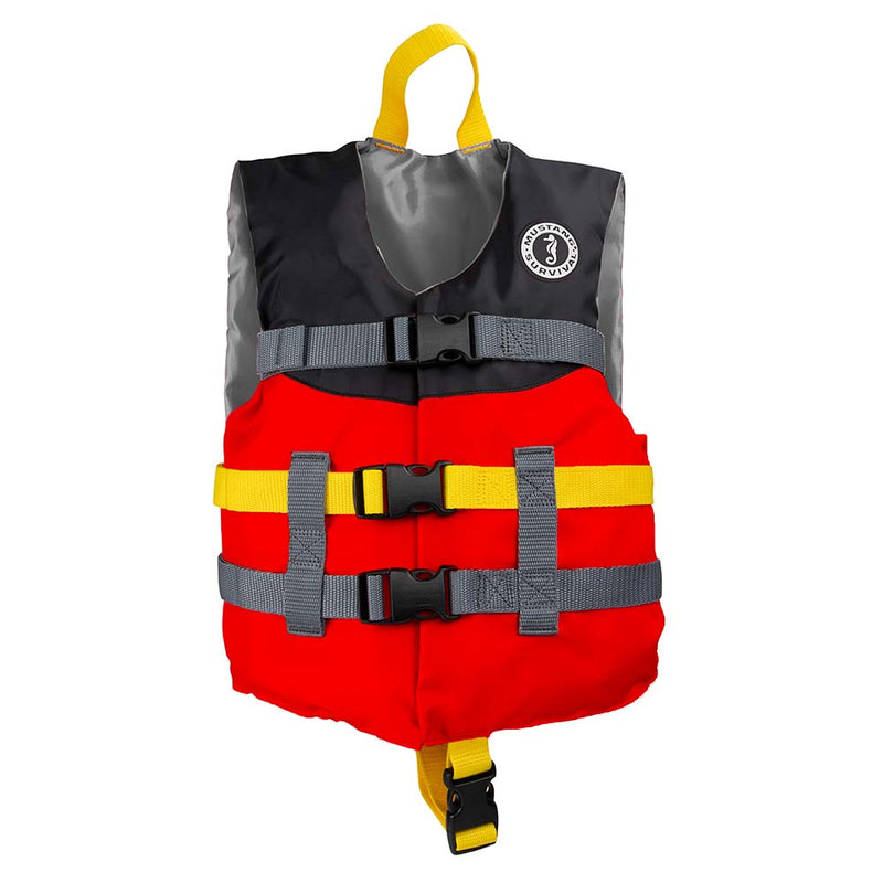 Mustang Child Livery Foam Vest - Red/Black [MV230102-123-0]