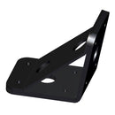 Power-Pole Deck Mount - 0" Setback - 6" Rise - Black [PKB-D-0-4-U-BK]
